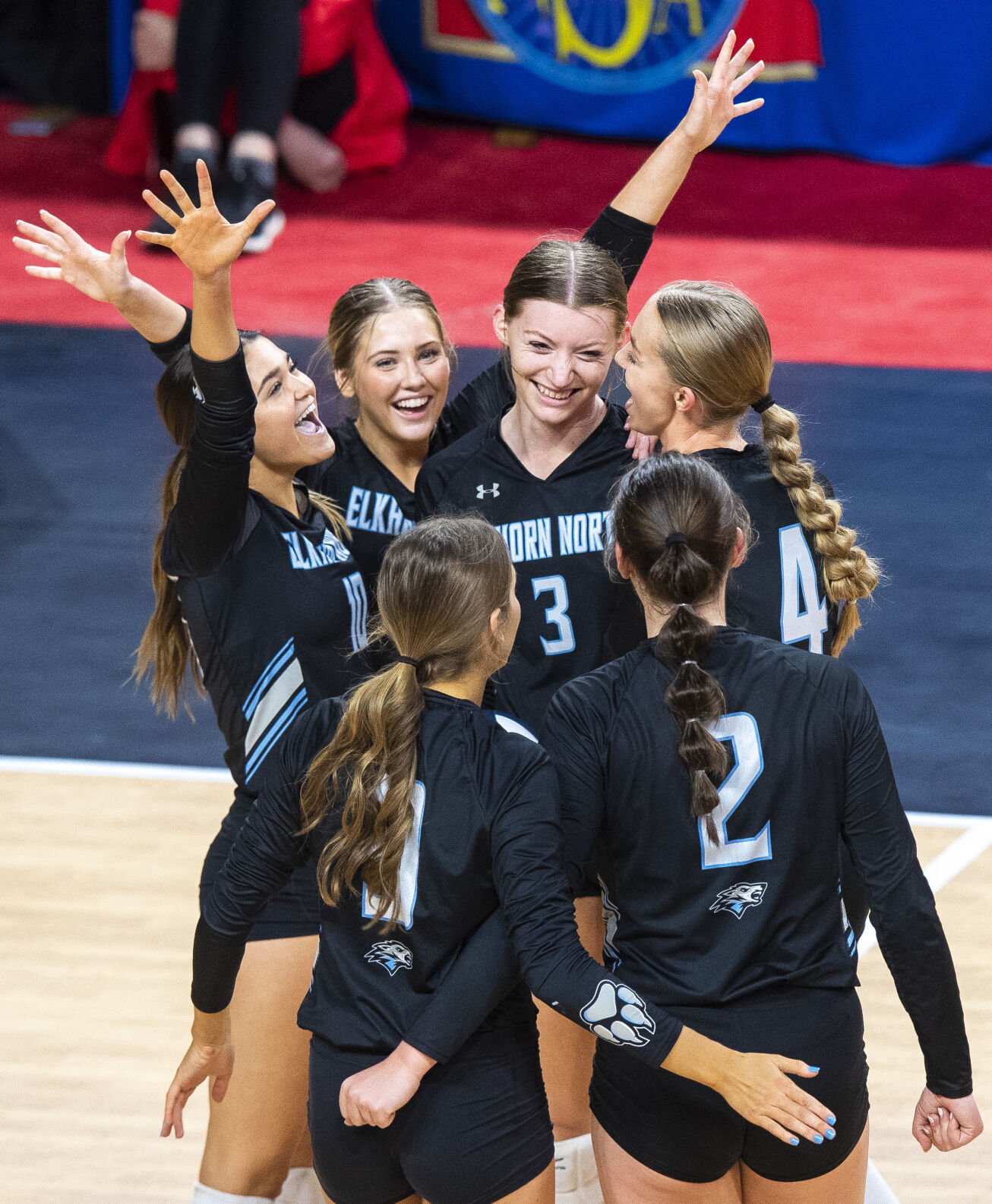 Class B state volleyball: Elkhorn North vs Bennington